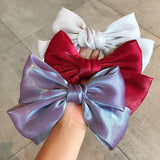 2022 New Arrival Big Bows Elastic Hair Bands Women Girls Headband Fashion Korean Hair Clip Sweet Pretty Back Hair Accessories daiiibabyyy