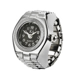 New Individuality Vintage Punk Elastic Stretchy Quartz Watch Rings for Women Man Hip-hop Couple Accessories daiiibabyyy