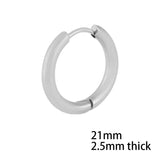 Lost Lady Milla Hoop Earring Stainless Steel Earring Fashion Ladies Alloy Jewellery Wholesale Direct Sales daiiibabyyy