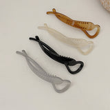 Fashion Solid Color Hair Clips Acrylic Hair Claws Hairpins Barrette Crab Elegant Ponytail Clip for Women Girls Hair Accessories daiiibabyyy