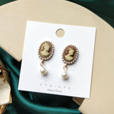 2022 new fashion retro flower series earrings jewelry, creative lovely woman foe earrings Korea jewelry wholesale party gifts daiiibabyyy