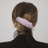 Winter Korean Elegant Plush Duckbill Clips Hair Accessories Solid Color Hair Clips Temperament  Hair Clip Plush Duckbill Clips daiiibabyyy