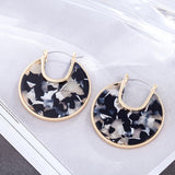 Fashion Vintage Leopard Print Dangle Earrings Jewelry for Women Female Long Hanging Earrings Gifts For the New Year Irregular daiiibabyyy