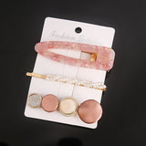 Ins Fashion 1Set Women Girls Elegant Pearls Hair Clips Sweet Headwear Hair Ornament Hairpins Barrettes Hairgrip Hair Accessories daiiibabyyy