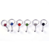 1PC New Surgical Steel Navel Piercing Sexy Belly Piercing Ombligo Belly Button Rings Nombril Navel Rings Earrings Body Jewelry daiiibabyyy