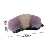 Hairball Plush Hair Claws Crab Winter Hairpin Ponytail Bun Hair Clamps New Hair Claws Cute Hairpin Fashion Hair Accessories daiiibabyyy
