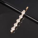 Ins Fashion 1Set Women Girls Elegant Pearls Hair Clips Sweet Headwear Hair Ornament Hairpins Barrettes Hairgrip Hair Accessories daiiibabyyy