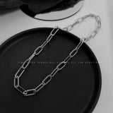 2022 High Quality Clavicle Blade Statement Women Gold Silver Color Stainless Steel 50+5cm Snake Choker Necklace Chains daiiibabyyy
