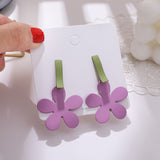 2022 new fashion retro flower series earrings jewelry, creative lovely woman foe earrings Korea jewelry wholesale party gifts daiiibabyyy