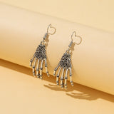 Lost Lady New Fashion Claw Hand Bone Ladies Earrings With The Same Personality Dark Earrings Alloy Jewelry Wholesale daiiibabyyy