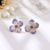 2022 new fashion retro flower series earrings jewelry, creative lovely woman foe earrings Korea jewelry wholesale party gifts daiiibabyyy