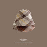 2022 New Autumn and Winter New Wool Fisherman Hat Hat Female Fashion Color Wild Painter Hat Wool Hat Tide daiiibabyyy