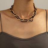 Lost Lady New Style Fashion Chain Rice Beads Ladies Necklace With The Same Paragraph Birthday Gift Necklace Jewelry Wholesale daiiibabyyy