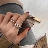 Pig Nose Ring for Women Opening Resizeable Women Ring Temperament Women's Ring  Engagement Ring  Jewelry for Women daiiibabyyy