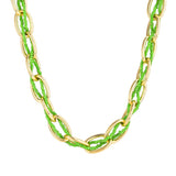 Lost Lady New Style Fashion Chain Rice Beads Ladies Necklace With The Same Paragraph Birthday Gift Necklace Jewelry Wholesale daiiibabyyy