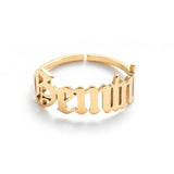 2021 New Cool Snake Shape Rings for Women Adjustable Crystal Rings Wedding Party Simple Geometric Hollow Ring Jewelry Gift daiiibabyyy