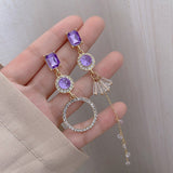 Alloy Earrings for Women Fashion Long retro Tassel Jewelry Pearl Earrings Jewelry accessories Wholesale daiiibabyyy