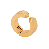 Popular 1 pc Stainless Steel Painless Ear Clip Earrings For Men/Women Punk Gold Silver Non Piercing Fake Earrings Jewelry Gift daiiibabyyy