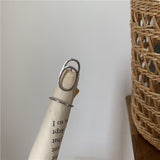 Korean Trendy Nail Ring Metal Line Thin Gothic Rings for Women  Daily Fashion Jewelry daiiibabyyy