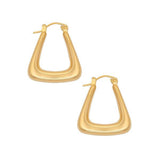 Lost Lady New Fashion Hoop Earrings Butterfly Ring-Shaped Ladies Earrings Jewelry Wholesale Direct Sales daiiibabyyy
