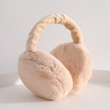 Creative Hamburger Warmer Ear Muffs Foldable Winter Head Hood Headband Earmuffs Outdoor Winter Accessories for Children Adults daiiibabyyy