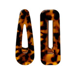 New 2PCS/Set Vintage Leopard Acetate Geometric Hair Clips For Women Girls Headband Fashion Hairpins Barrettes Hair Accessories daiiibabyyy