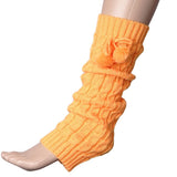 Women Girl Knit Winter Leg Warmer Socks Japanese Loose Style Lady Sock Boots Knee Stockings Candy Leggings Warm Heap Heap Socks daiiibabyyy