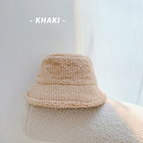 Winter Warm Women's Bucket Hat Thicken Soft Fleece Fisherman Cap Outdoor Travel Hat Sun Panana for Men and Women daiiibabyyy