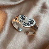 Trendy Gold Sliver Color Chain Rings Set For Women Fashion Geometric Star Moon Ball Heart Ring 2022 Party Jewelry daiiibabyyy