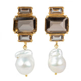 Lost Lady Bambina Earrings Fashion Diamond-Studded Pearl Ladies Earrings Jewelry Wholesale Direct Sales daiiibabyyy