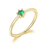 Daiiibabyyy Little Thin Dainty Pinky Rings For Women Gold Color Zirconia Wedding Engagement Bride Finger Ring Jewellry Fashion Jewelry R246