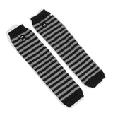 Winter Warm Wrist Elbow Gloves Striped Long Fingerless Gloves Arm Warmer Knitted Elbow Mittens Anime Gloves Cosplay Accessories daiiibabyyy