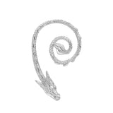 Neogoth Cute Dinosaur Cat Clip on Earrings Ear Cuff Earrings for Women Orecchini Ear Wrap Earcuff Boucle D'oreille Clip Skeleton daiiibabyyy