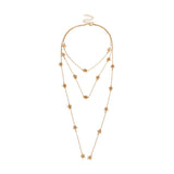 Daiiibabyyy Bohemian Fashion Multilayer Star Tassel Choker Necklace for Women Personality Statement Collares Gold Color Jewelry Accessories