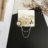 High-end brooch, trendy little fragrance pin coat, sweater, pearl, diamond, corsage, personality, hundred matching accessories daiiibabyyy
