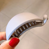 1PC Matte Banana Hair Clips for Women Hairpin Korean Hairclips Hair Barrette Ponytail Holder Girls Hair Accessories Hairgrips daiiibabyyy
