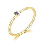 Daiiibabyyy Little Thin Dainty Pinky Rings For Women Gold Color Zirconia Wedding Engagement Bride Finger Ring Jewellry Fashion Jewelry R246