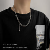 2022 High Quality Clavicle Blade Statement Women Gold Silver Color Stainless Steel 50+5cm Snake Choker Necklace Chains daiiibabyyy