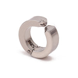 Popular 1 pc Stainless Steel Painless Ear Clip Earrings For Men/Women Punk Gold Silver Non Piercing Fake Earrings Jewelry Gift daiiibabyyy