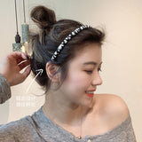 2021 Korean Style Toothed Headband Exquisite Fashionable Leopard Print Hair Hoop Non-slip Head Hoop Female Hair Accessories daiiibabyyy