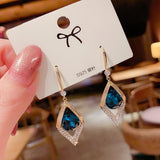 Fashion Crystal Butterfly Clip On Earring Pearl Bead Ear Cuff Long Tassels Charm Hollow Earrings For Women Clip Jewelry Gifts daiiibabyyy