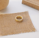Korean Fashion Acetic Acid Acrylic Simple Charm Rings For Women 2022 Trendy Design Beige Brown Statement Rings anillos bijoux daiiibabyyy