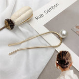 Daiiibabyyy  New U Shape Hair Clips Bobby Pins for Women Girls Bride Hair Styling Accessories Black Hairpins Metal Barrettes Bun Maker daiiibabyyy