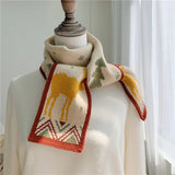 New Fashion Winter Scarf Women Cashmere Warm Pashmina Foulard Lady Christmas Scarves Thick Soft Bufanda Shawls Wraps daiiibabyyy