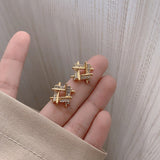 2021 New Temperament Fashion Earrings For Women Luxurious Simulation Pearl Retro Ins Earrings Exquisite Trend Jewelry Gift Party daiiibabyyy