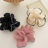 1PCS Tulle Organza Hair Ties Hair Accessories Oversized Mesh Scrunchies Ponytail Holder Hair Rope Soft Elastic Hair Rubber Band daiiibabyyy