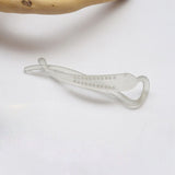 Fashion Solid Color Hair Clips Acrylic Hair Claws Hairpins Barrette Crab Elegant Ponytail Clip for Women Girls Hair Accessories daiiibabyyy
