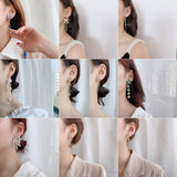 Alloy Earrings for Women Fashion Long retro Tassel Jewelry Pearl Earrings Jewelry accessories Wholesale daiiibabyyy