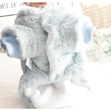 Puppy Clothes Soft Flannel Cute Long Rabbit Ear Coats Warm Outfits Autumn Winter Pet Dog Outerwear Hoodies Jackets Chihuahua daiiibabyyy