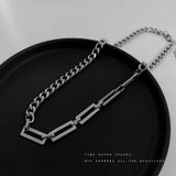 2022 High Quality Clavicle Blade Statement Women Gold Silver Color Stainless Steel 50+5cm Snake Choker Necklace Chains daiiibabyyy